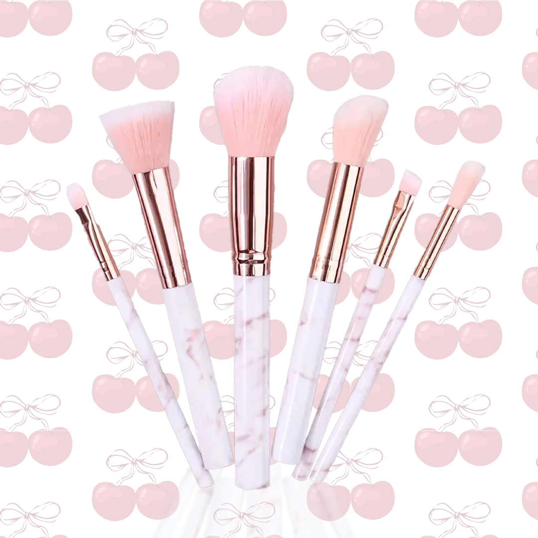 Marble Makeup Brush Set
